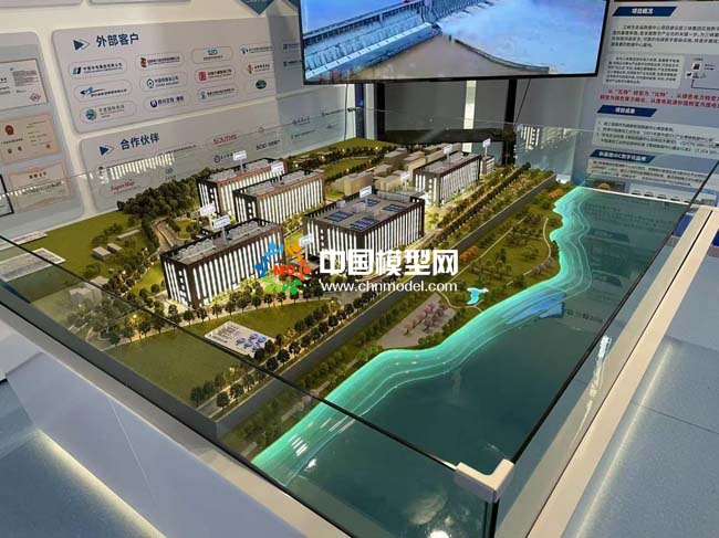 三峽數(shù)據(jù)中心沙盤(pán)模型