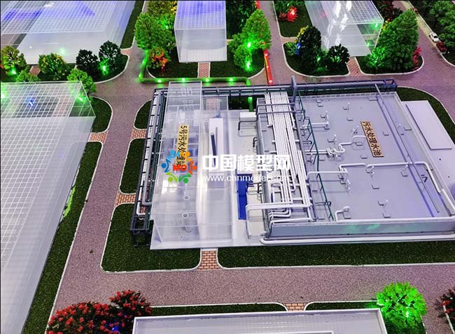 污水處理站沙盤模型