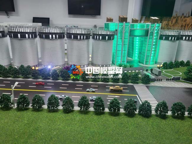 糧庫糧倉沙盤模型