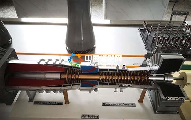 燃氣輪機結構模型