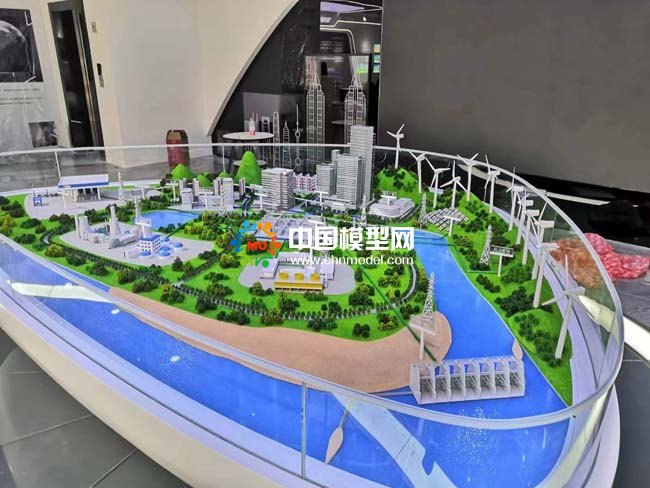 沙盤(pán)模型中水面的制作方法