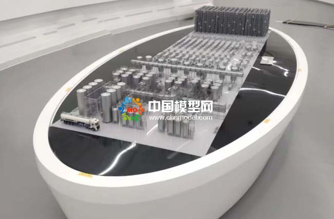 智能物流倉(cāng)儲(chǔ)系統(tǒng)沙盤模型