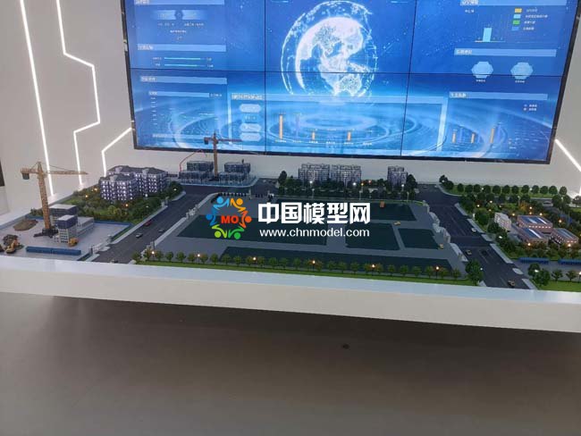 環(huán)境智慧管理系統(tǒng)沙盤模型