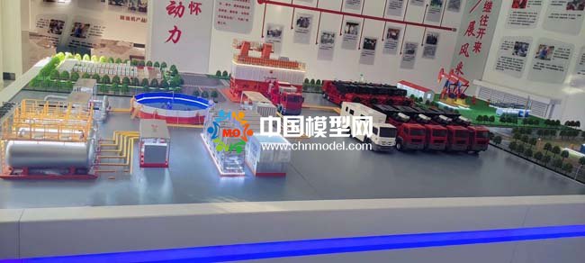 油田裝備制造沙盤模型
