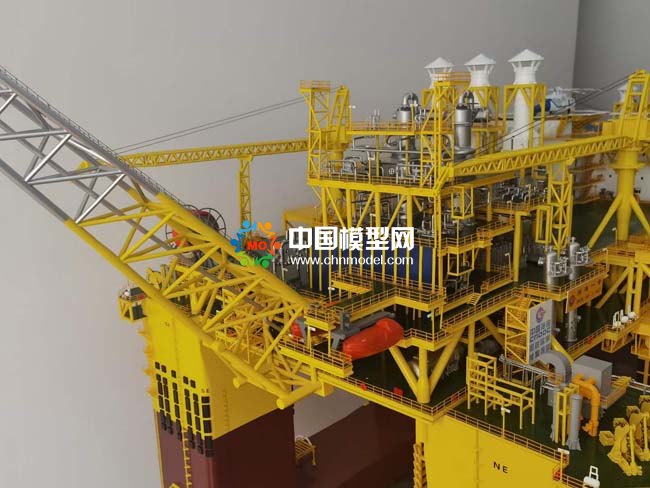 深海一號(hào)能源站超深水大氣田模型