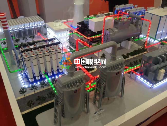 熱電冷節(jié)能循環(huán)系統(tǒng)沙盤(pán)模型