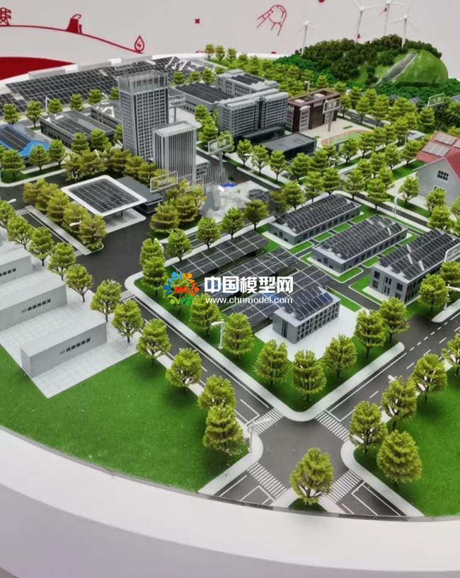 光伏電站應(yīng)用光伏發(fā)電產(chǎn)業(yè)鏈沙盤模型