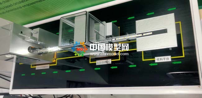 全自動(dòng)封裝罐裝設(shè)備模型