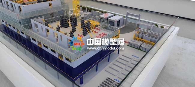 PC裝配式建筑施工工藝流程沙盤模型