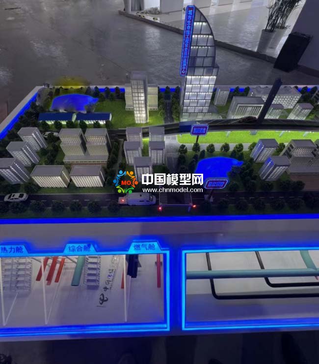 城市生命線工程安全運(yùn)行監(jiān)測沙盤模型