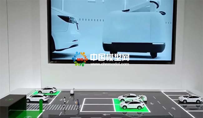 電動(dòng)汽車儲充一體化的移動(dòng)充電寶沙盤模型