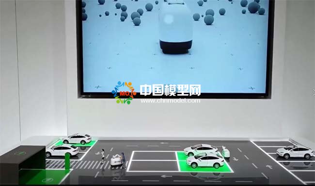 電動(dòng)汽車儲充一體化的移動(dòng)充電寶沙盤模型