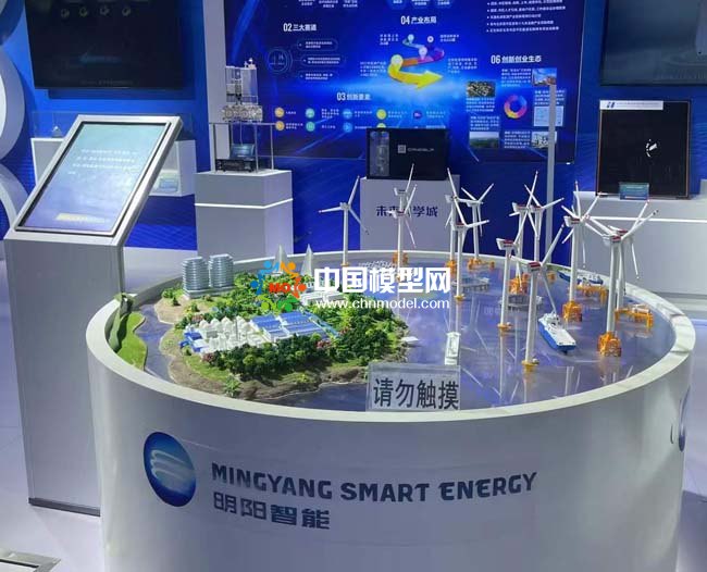 智慧風電場解決方案沙盤模型