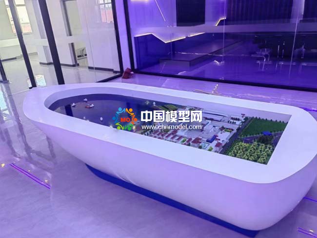 水產(chǎn)育苗場沙盤模型