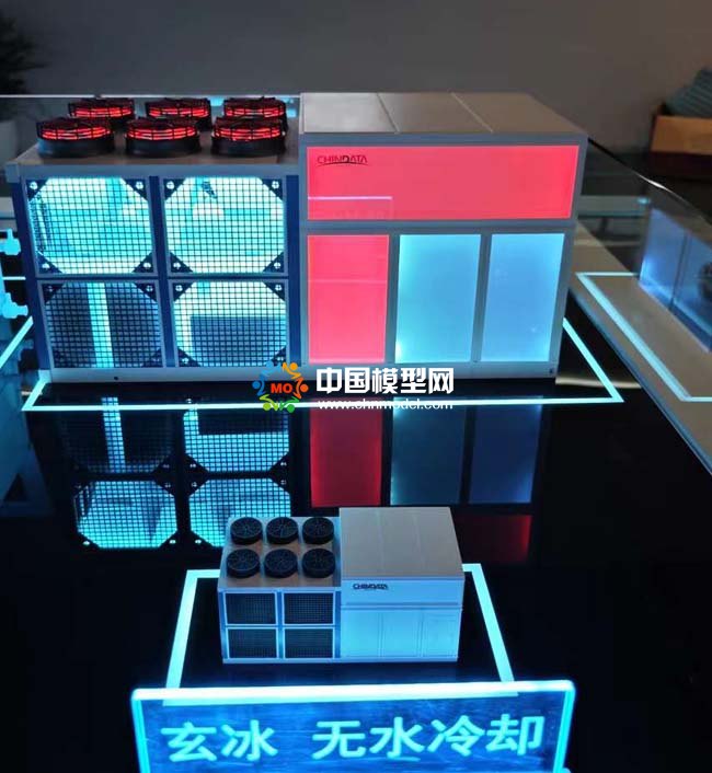 無(wú)水冷卻技術(shù)沙盤(pán)模型 