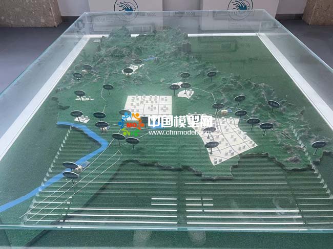 城市污水處理管網(wǎng)沙盤模型