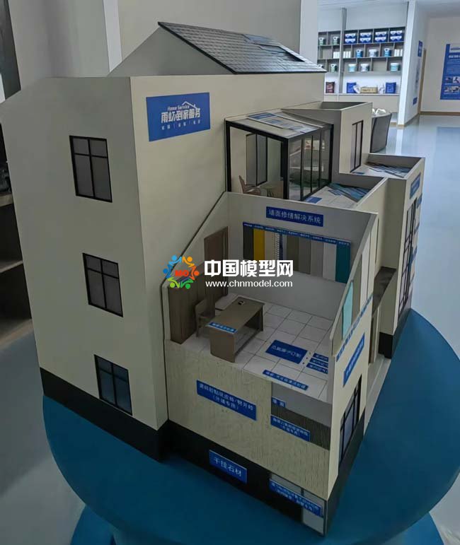 家庭修繕一站式解決房屋問(wèn)題沙盤(pán)模型
