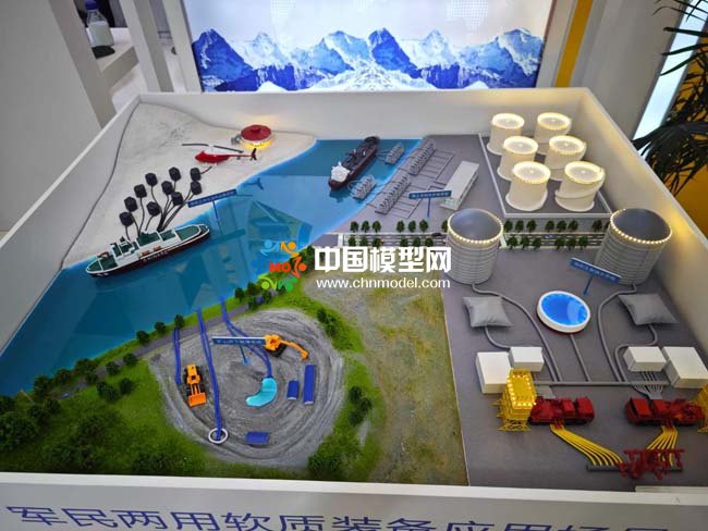 軍民兩用軟質(zhì)裝備應(yīng)用場(chǎng)景沙盤模型