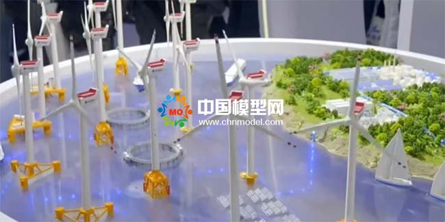 海上風電場解決方案沙盤模型