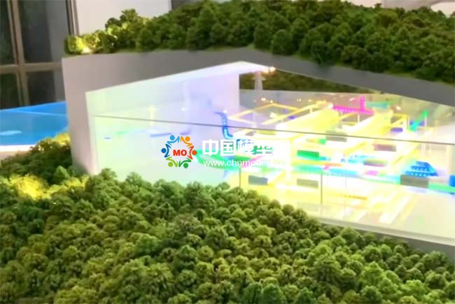 水電水利工程抽水蓄能電站沙盤模型