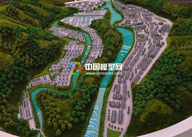 貴州安酒酒廠沙盤模型