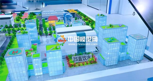 一體式直飲水設(shè)備沙盤模型