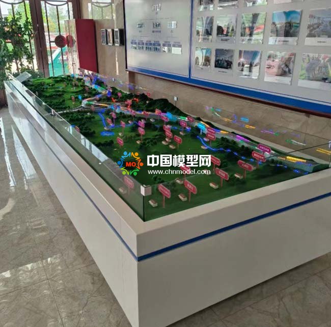 查草高速工程建設沙盤模型