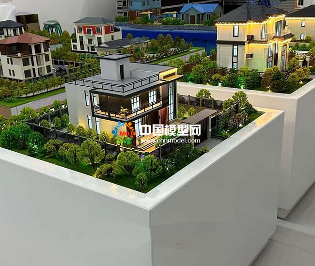 農(nóng)村自建房別墅模型