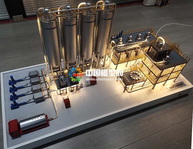 粉料氣力輸送系統(tǒng)沙盤模型