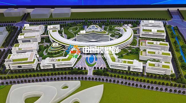 浙中實驗室長三角中醫(yī)藥科創(chuàng)園沙盤模型