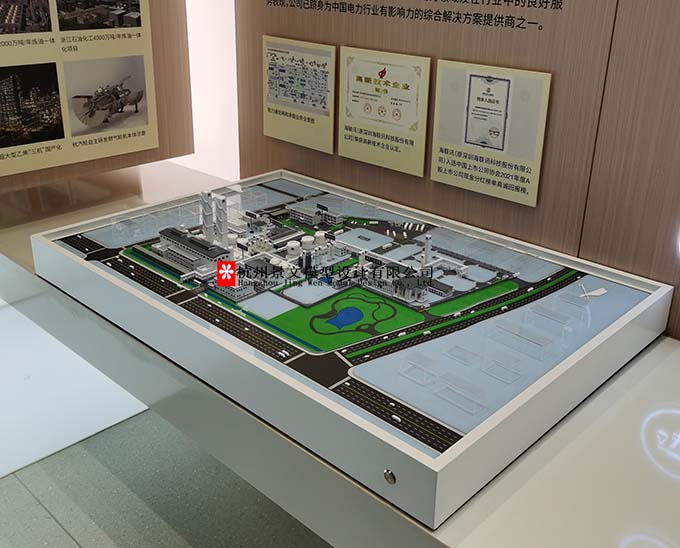 空分設(shè)備沙盤模型，特種氣體沙盤模型