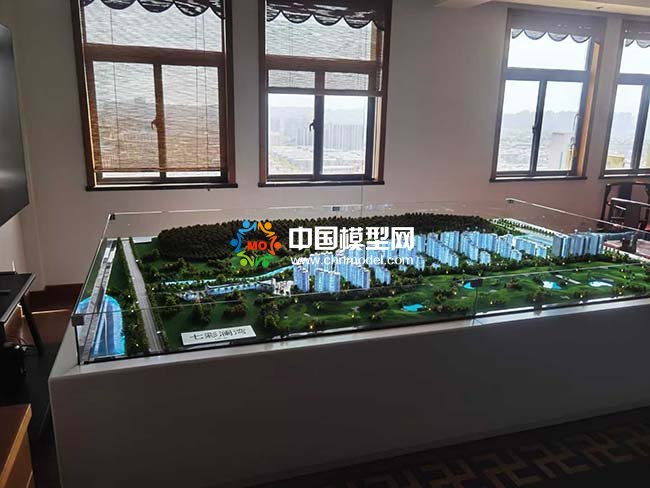 七彩瀾灣房地產(chǎn)售樓沙盤模型