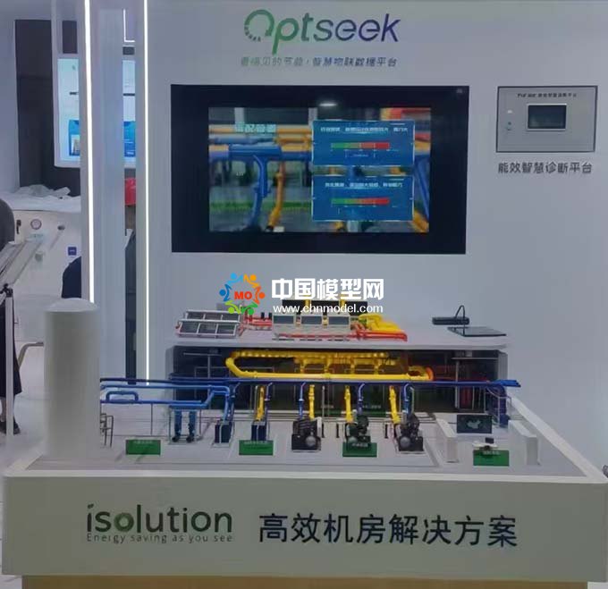 高效機(jī)房解決方案沙盤模型