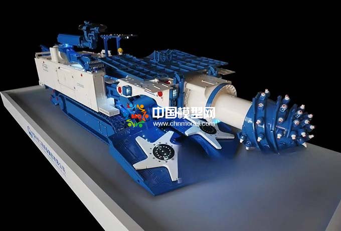 煤礦機(jī)械采煤機(jī)模型