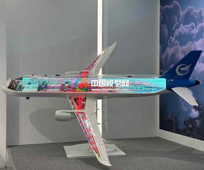 飛機航空電子系統(tǒng)沙盤模型