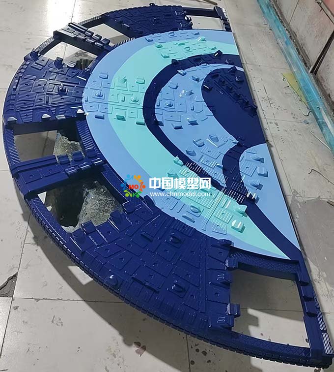 江海號盾構(gòu)機刀盤模型