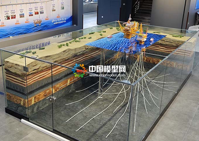 旋轉(zhuǎn)導(dǎo)向鉆井與隨鉆測井系統(tǒng)沙盤模型 