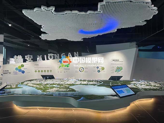 雄安規(guī)劃沙盤模型