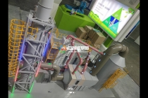 工業(yè)傳輸系統(tǒng)沙盤(pán)模型，工業(yè)上料系統(tǒng)沙盤(pán)模型