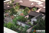 古建筑模型，蘇州園林模型，亭臺模型