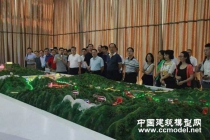 新建京張鐵路沙盤模型，有砟軌道標準高速鐵路