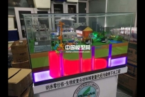 地下水污染修復沙盤模型，土壤修復沙盤模型