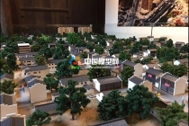 老街沙盤模型，復原模型