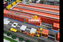 窯廠沙盤模型，磚廠沙盤模型