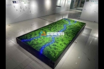 西施石筧茶產(chǎn)地茶廠沙盤(pán)模型