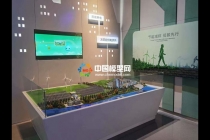 風(fēng)能供電，太陽(yáng)能供電供熱沙盤(pán)模型