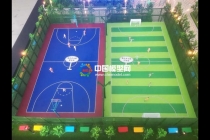 體院場(chǎng)館板網(wǎng)運(yùn)動(dòng)場(chǎng)圍網(wǎng)及體育場(chǎng)防護(hù)網(wǎng)沙盤(pán)模型