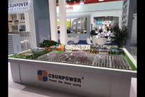 漢伏能源高效光伏組件應(yīng)用場(chǎng)景沙盤(pán)模型