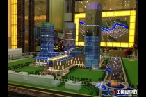 蘭州中心售樓展示沙盤模型