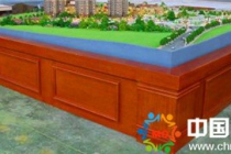 木質(zhì)沙盤模型展臺(tái)，沙盤模型底座